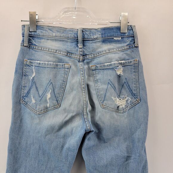 Mother Superior Jeans Womens 26 The Tomcat Confession Distressed Cropped USA - Picture 7 of 16